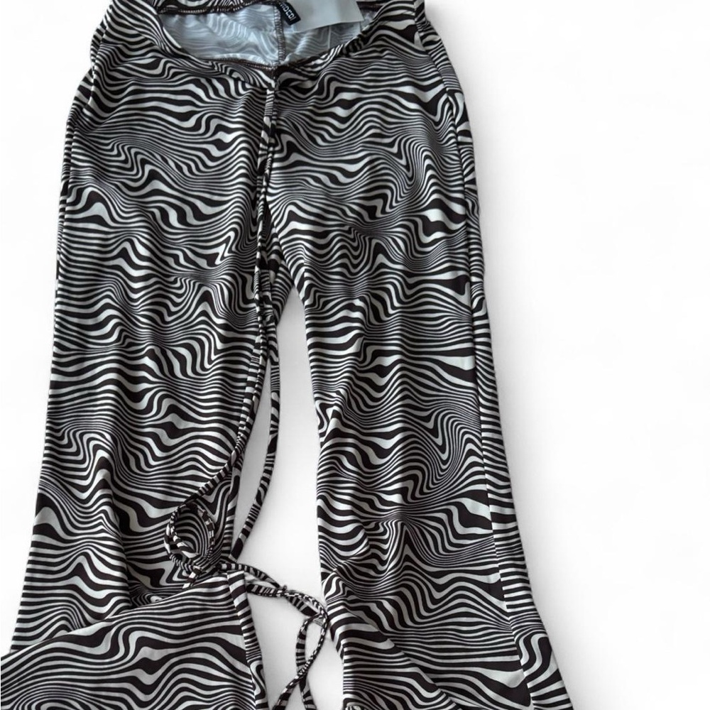 H&M Monochrome Swirl Pants